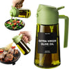 2-in-1 Olive Oil Sprayer & Dispenser Bottle