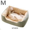 Soft Plush Cat Bed Warm Breathable Sleeping Mat for Indoor Cats