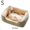 Soft Plush Cat Bed Warm Breathable Sleeping Mat for Indoor Cats