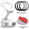 360° Magnetic Car Phone Holder with Vacuum Suction Cup