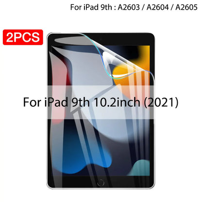 2PCS Hydrogel Film For Ipad Pro 11 12.9 Air 4 5 13 2024 Screen Protector For Ipad Mini