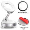 360° Magnetic Car Phone Holder with Vacuum Suction Cup