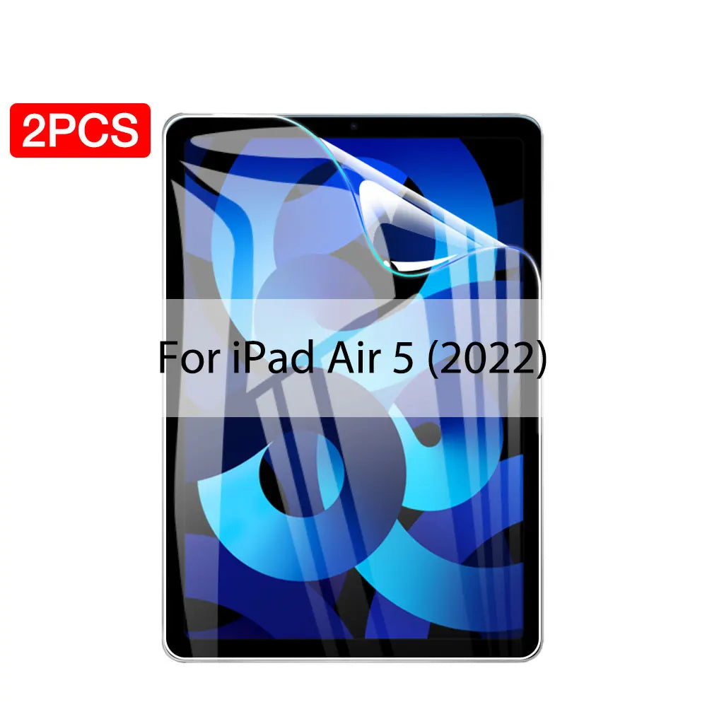 2PCS Hydrogel Film For Ipad Pro 11 12.9 Air 4 5 13 2024 Screen Protector For Ipad Mini