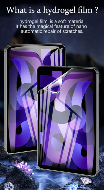2PCS Hydrogel Film For Ipad Pro 11 12.9 Air 4 5 13 2024 Screen Protector For Ipad Mini