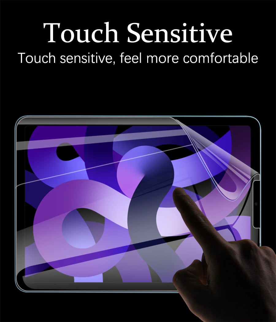 2PCS Hydrogel Film For Ipad Pro 11 12.9 Air 4 5 13 2024 Screen Protector For Ipad Mini