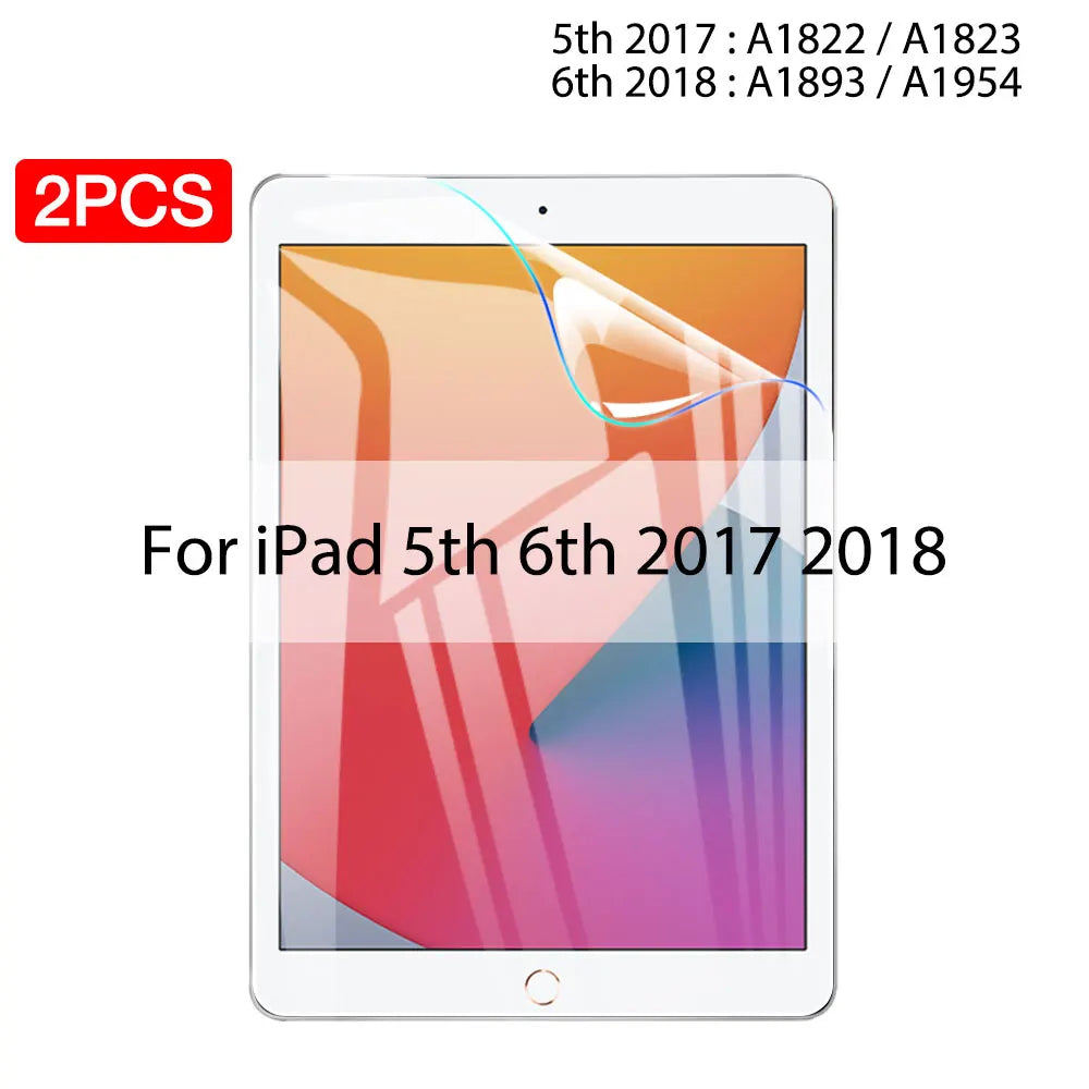 2PCS Hydrogel Film For Ipad Pro 11 12.9 Air 4 5 13 2024 Screen Protector For Ipad Mini