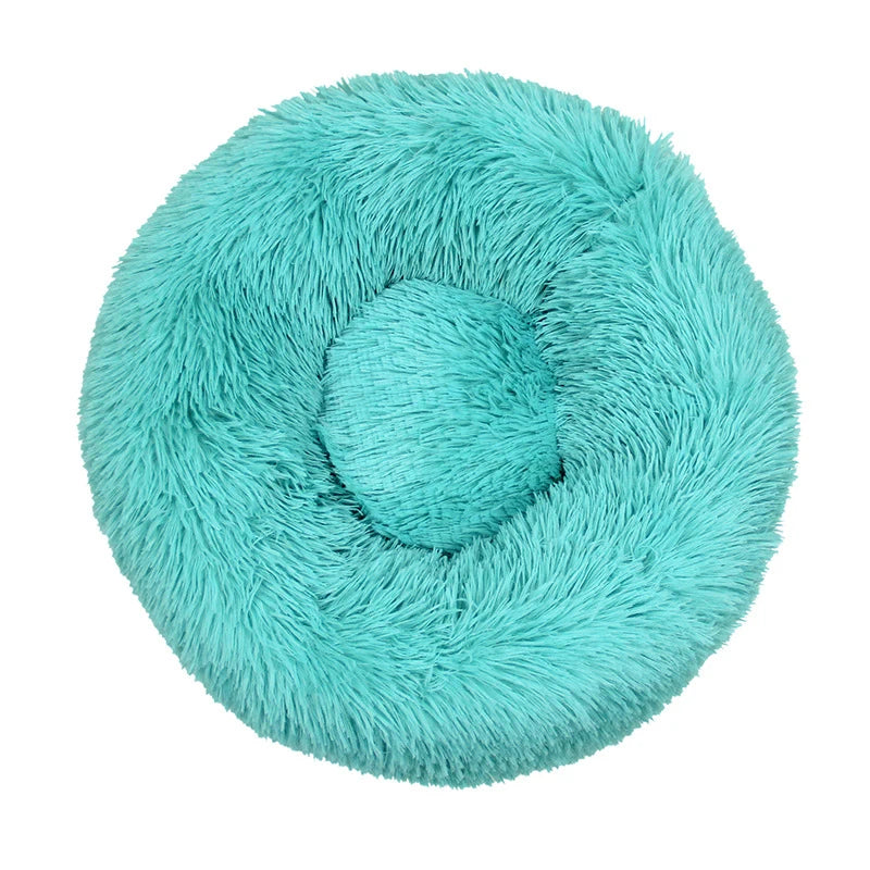 Calming Donut Pet Bed for Dogs & Cats
