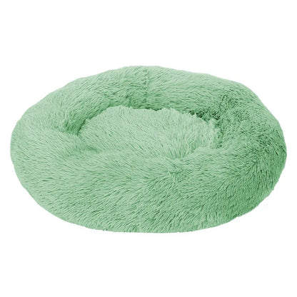 Donut Mand Dog Accessories for Large Dogs Cat's House Plush Pet Bed for Dog XXL Round Mat For Small Medium Animal Calming 100CM
