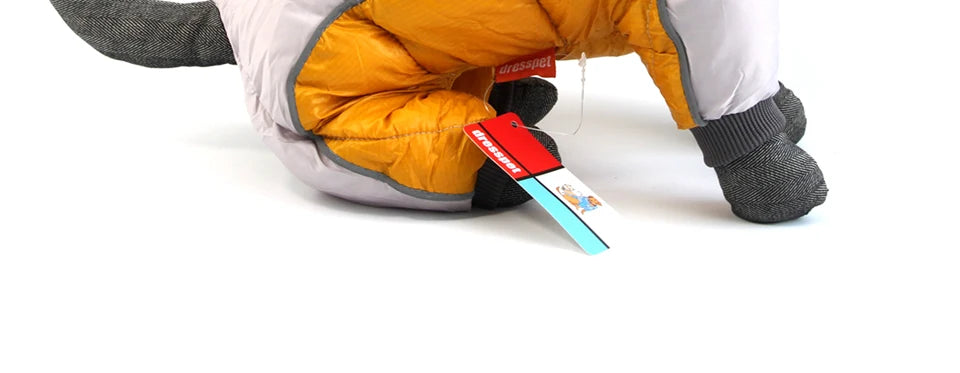 Winter Pet Dog Clothes Super Warm Jacket Thicker Cotton Coat Waterproof