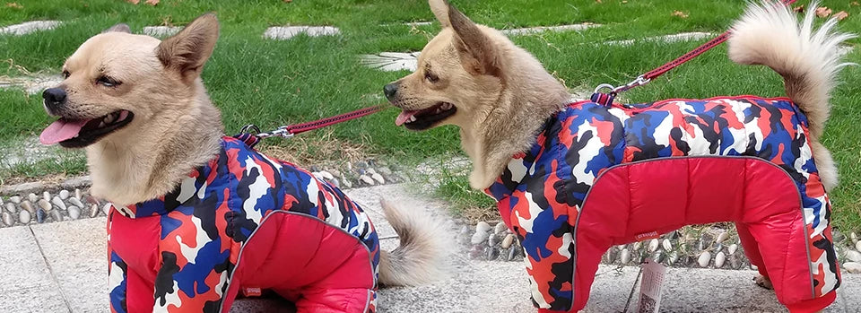 Winter Pet Dog Clothes Super Warm Jacket Thicker Cotton Coat Waterproof