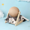 Wooden Cat Scratching Post