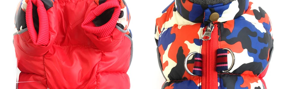 Winter Pet Dog Clothes Super Warm Jacket Thicker Cotton Coat Waterproof