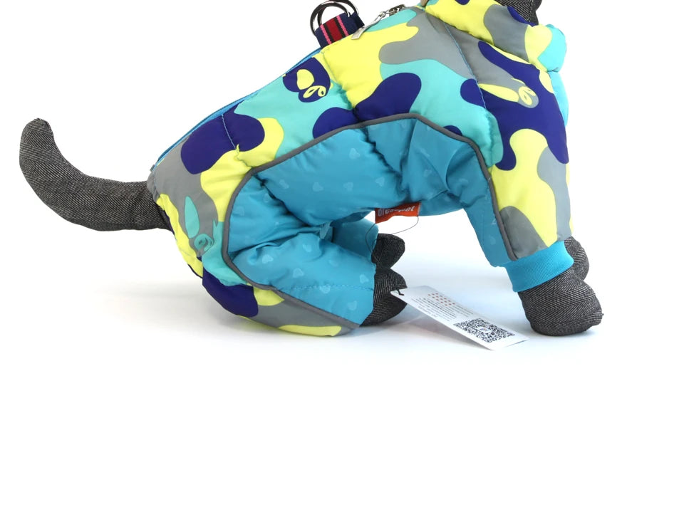 Winter Pet Dog Clothes Super Warm Jacket Thicker Cotton Coat Waterproof