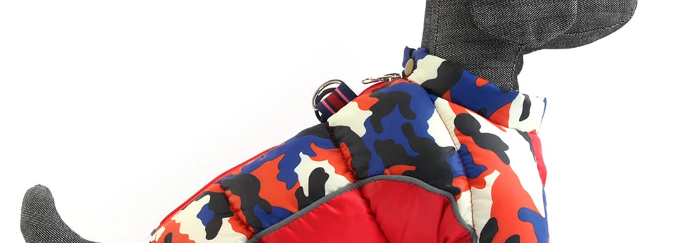 Winter Pet Dog Clothes Super Warm Jacket Thicker Cotton Coat Waterproof