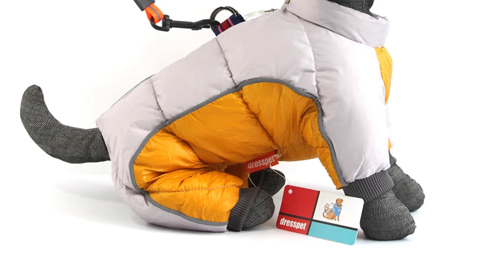 Winter Pet Dog Clothes Super Warm Jacket Thicker Cotton Coat Waterproof