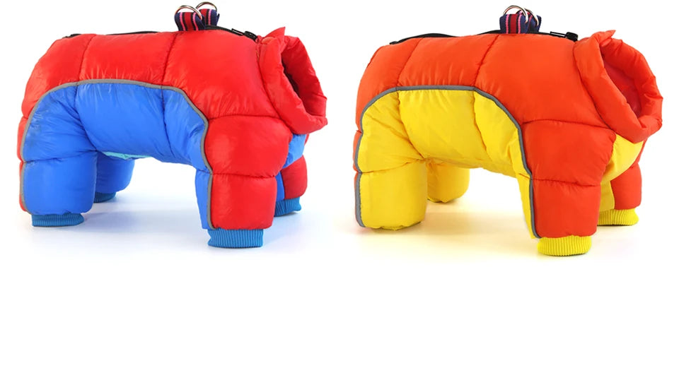 Winter Pet Dog Clothes Super Warm Jacket Thicker Cotton Coat Waterproof