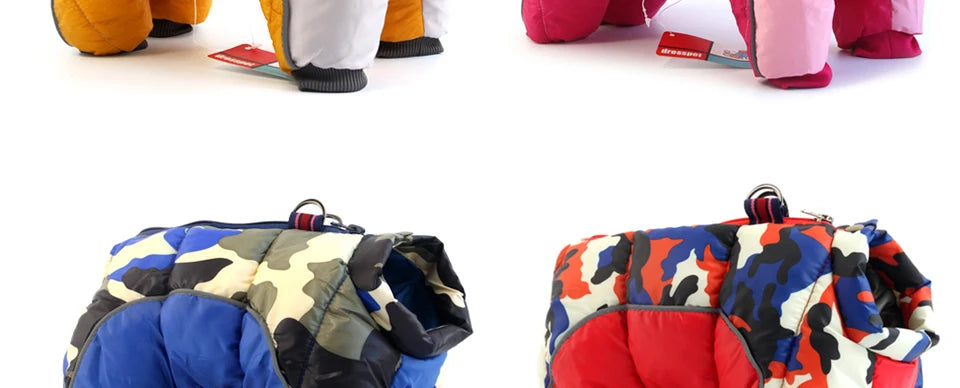 Winter Pet Dog Clothes Super Warm Jacket Thicker Cotton Coat Waterproof