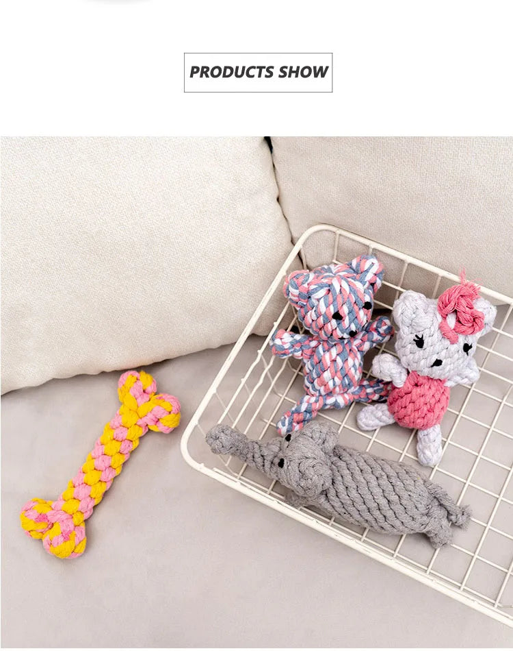 Cotton Rope Dog Chew Toy