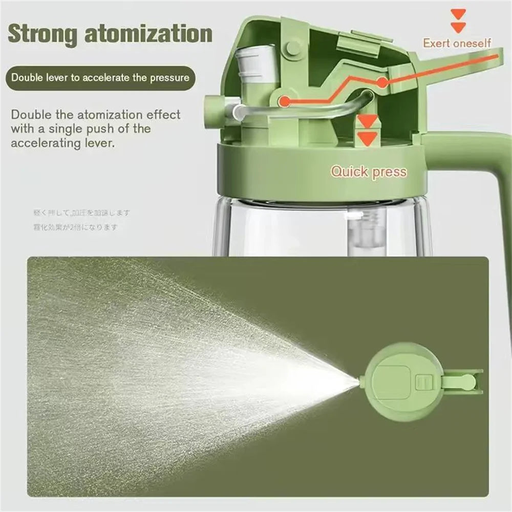 2-in-1 Olive Oil Sprayer & Dispenser Bottle