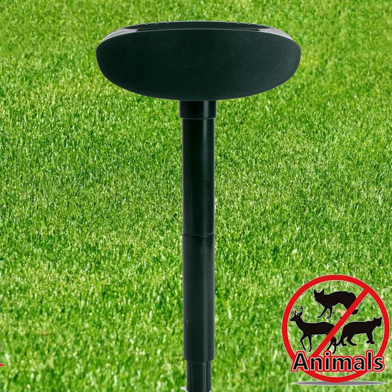 Solar Ultrasonic Animal Repeller for Cats & Dogs