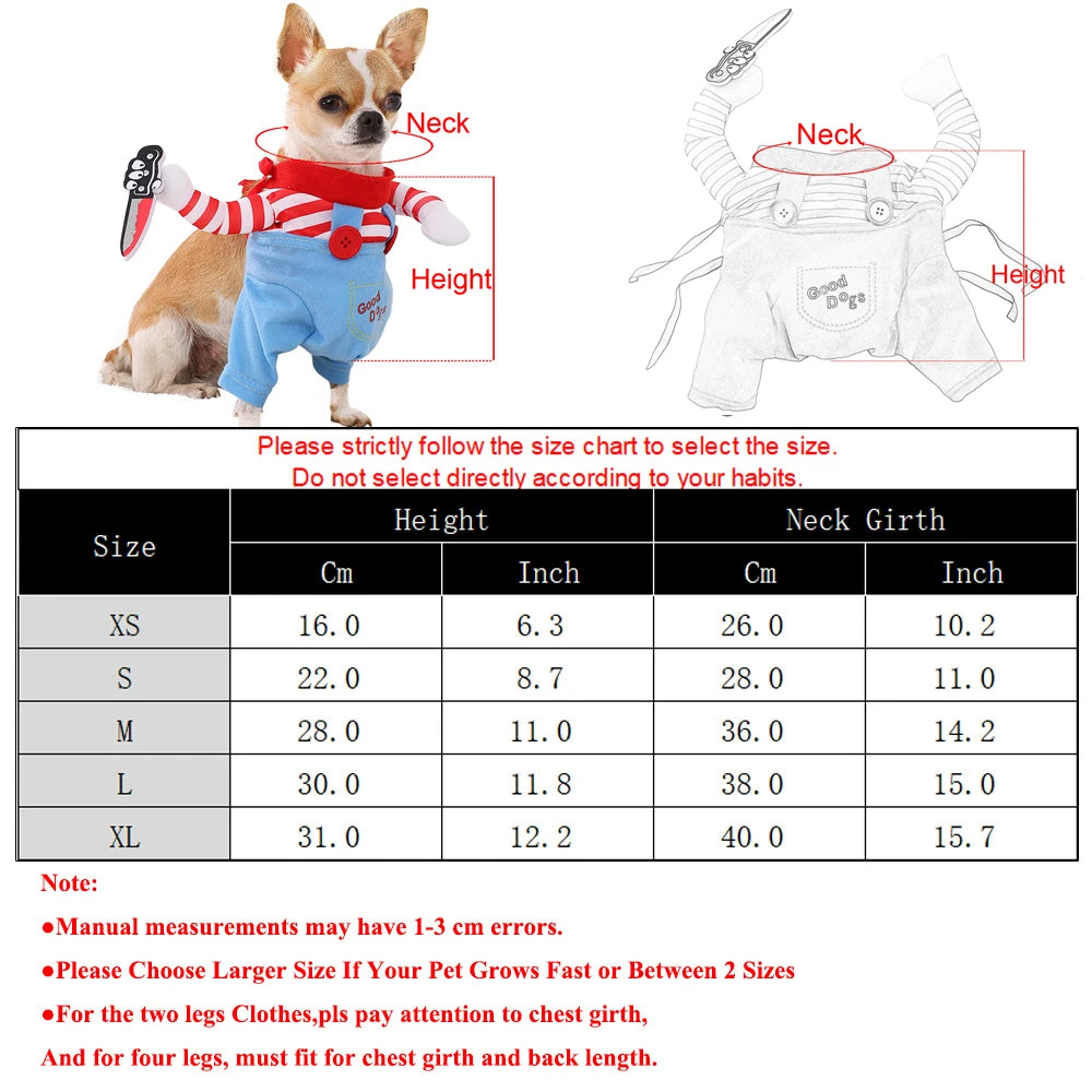 Funny Cotton Dog Costume