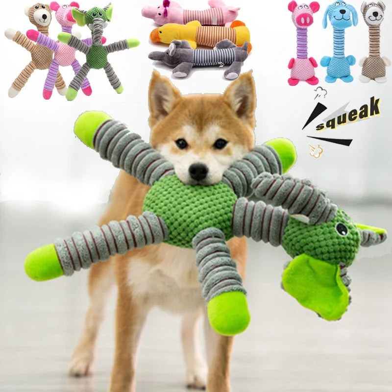 Plush Squeaky Dog Toy
