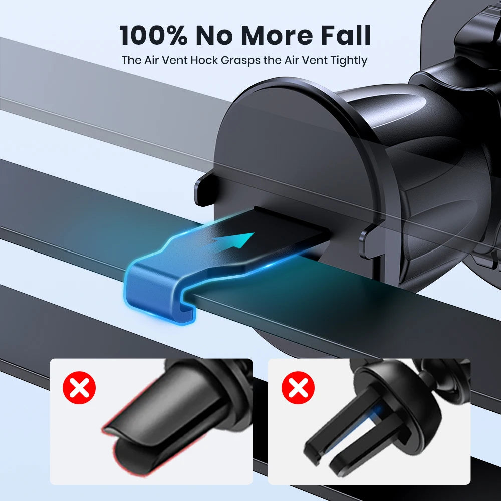 TOPK Magnetic Car Phone Holder Air Vent Mount for MagSafe iPhone & Samsung