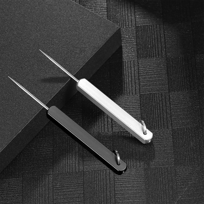 Portable Titanium Toothpicks Pocket Toothpick Metal Toothpick Holder