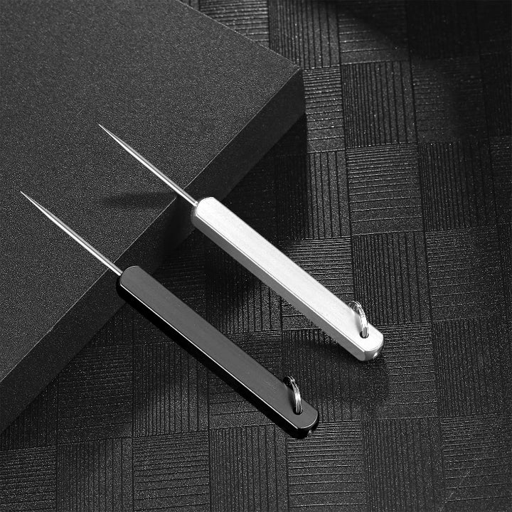 Portable Titanium Toothpicks Pocket Toothpick Metal Toothpick Holder