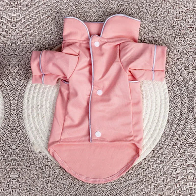 Solid Polyester Pet Clothes