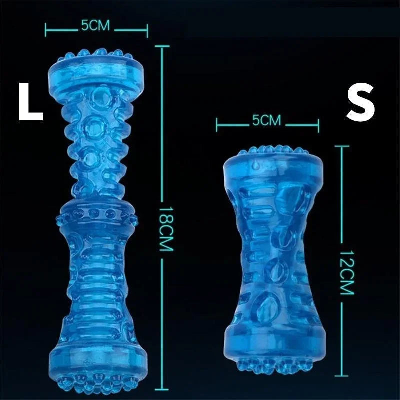Interactive Dog Teething Toy, Squeaky Chew Toy