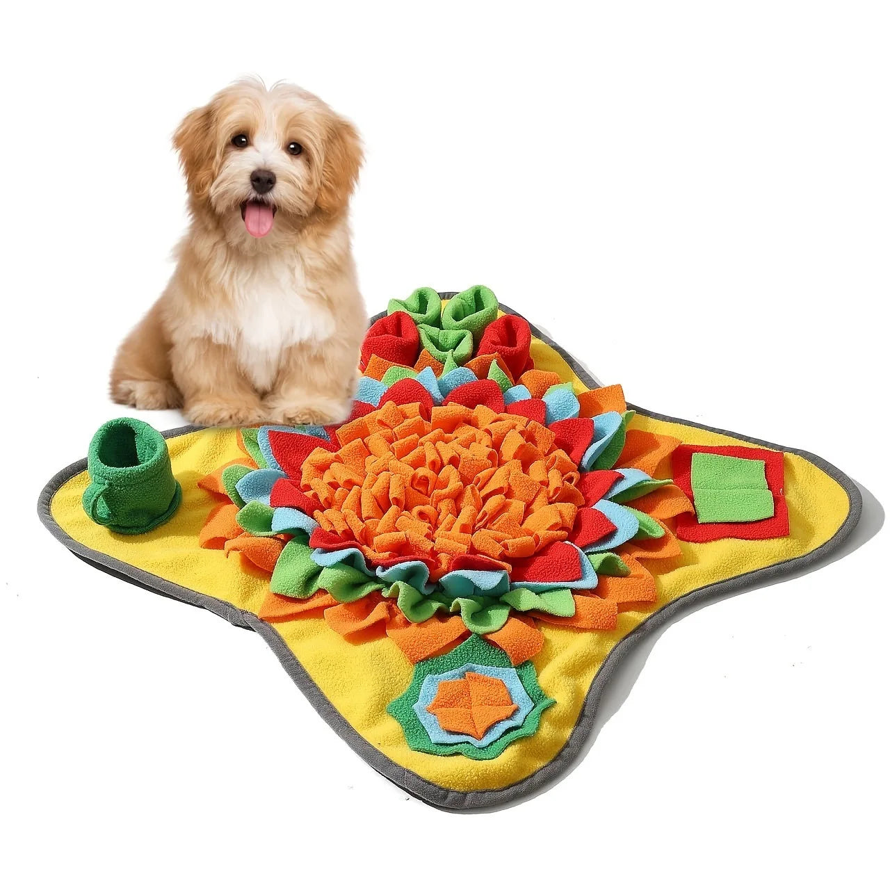 Interactive Fleece Dog Toy