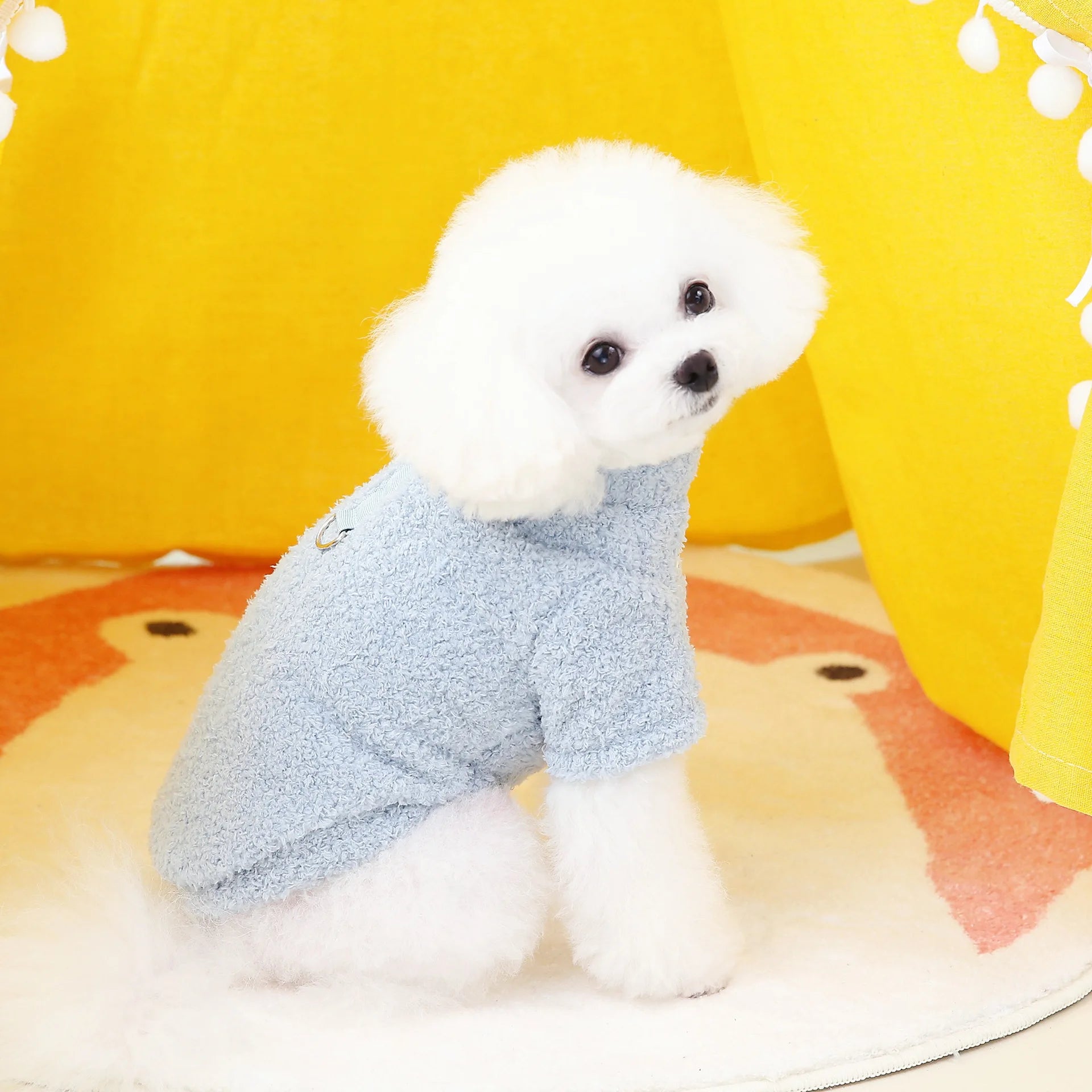 Plush Winter Dog Coat