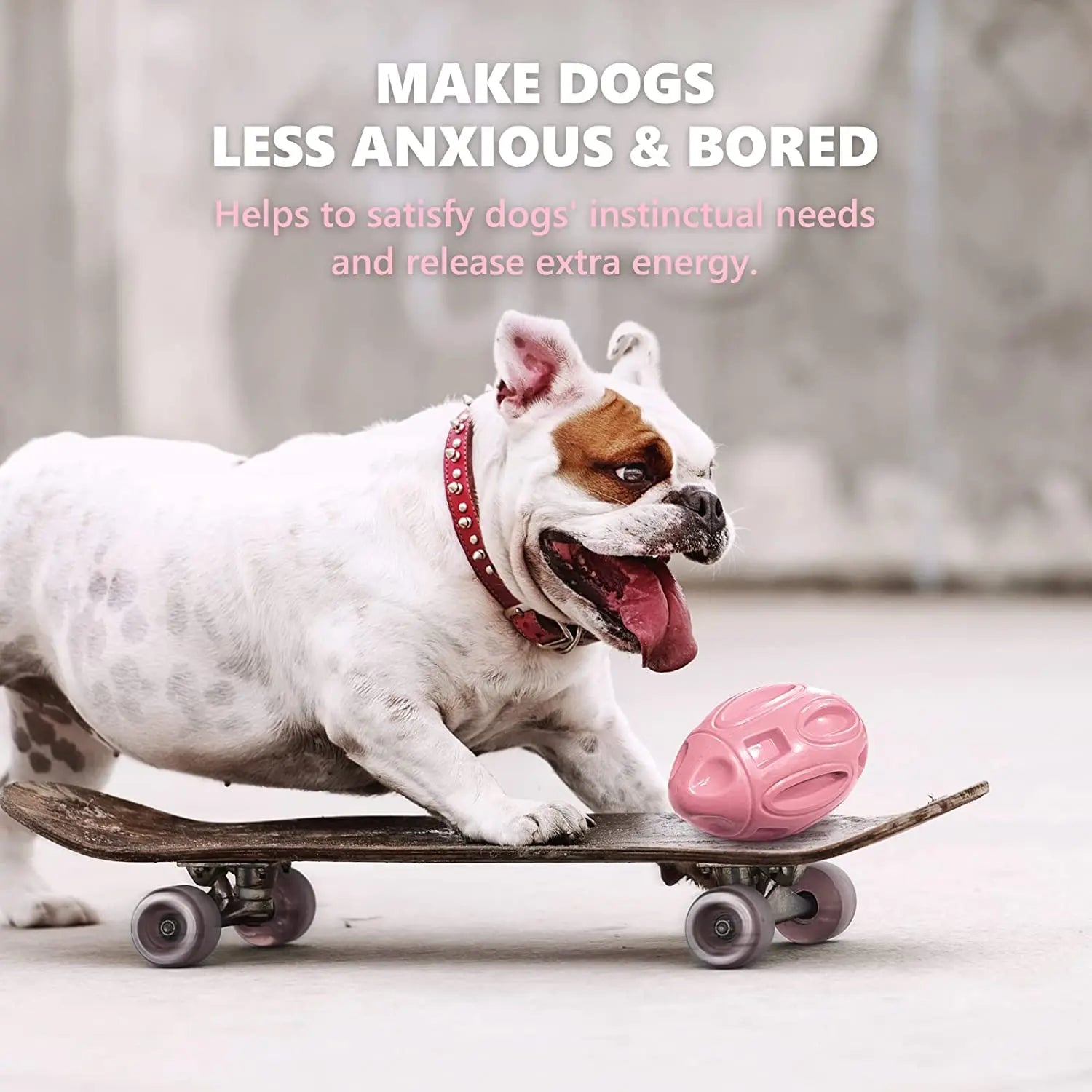 Durable Rubber Squeaky Dog Ball