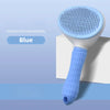 Cat & Dog Hair Removal Slicker Brush with Anti-Slip Handle
