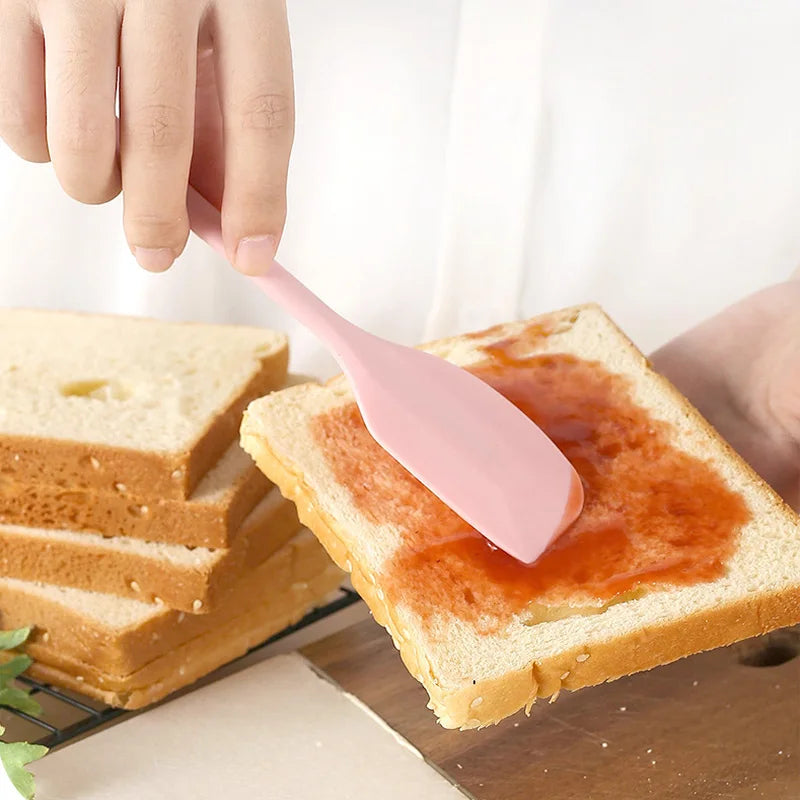 Silicone cream spatula Non-stick butter spatula Heat-resistan