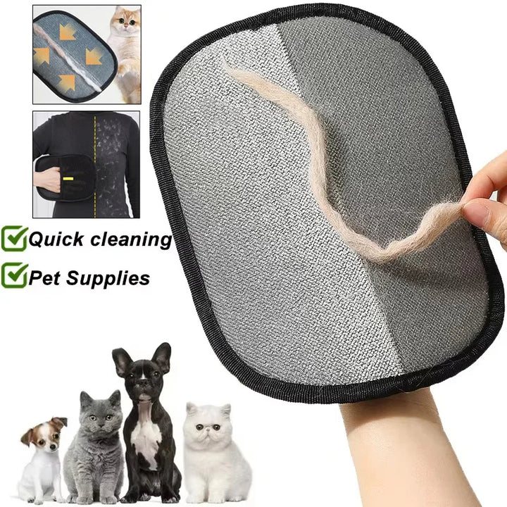 Pet Hair Remover Portable Washable Gloves