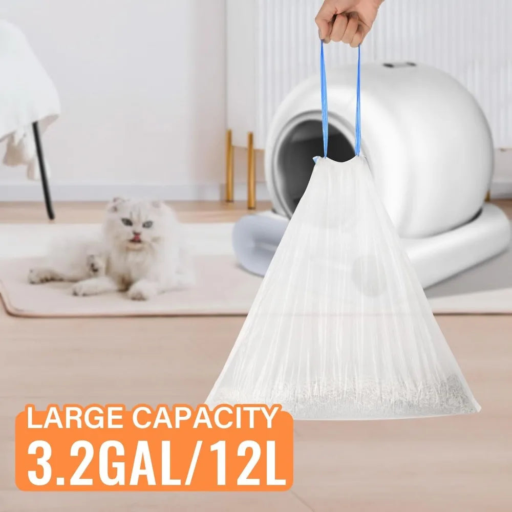 Tonepie Self-Cleaning Cat Litter Box Poop Bags