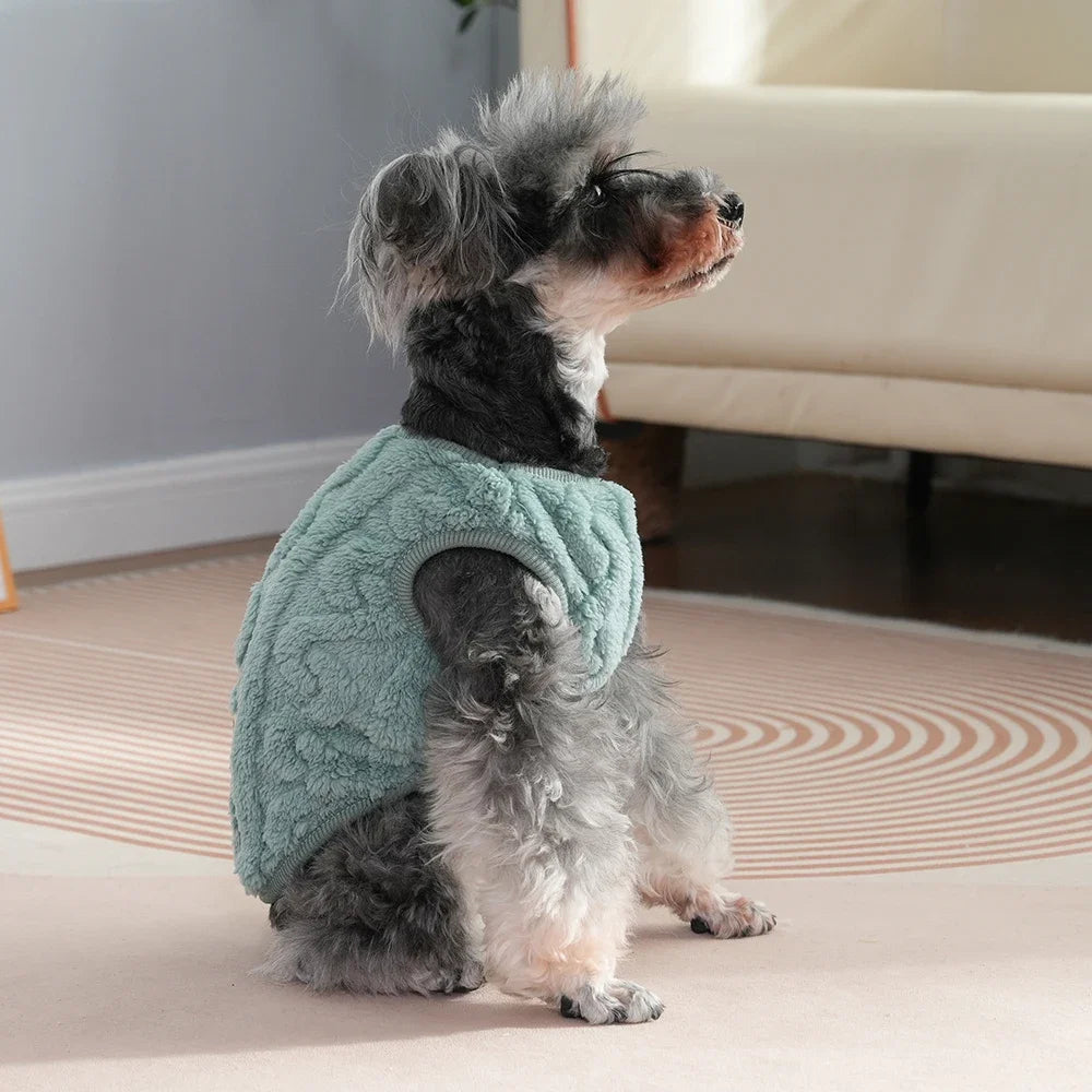 Fleece Pet Sweater Vest