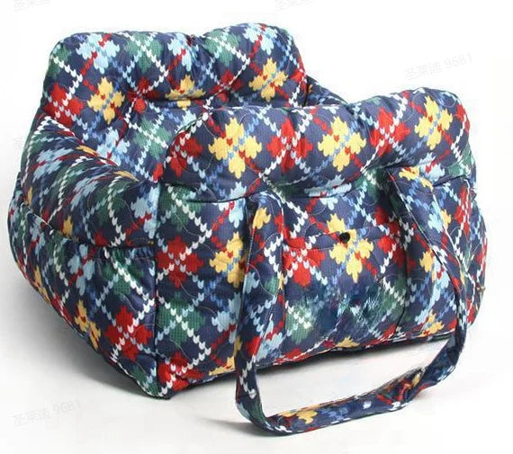 Small Dog Car Seat with Safety Belt