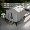Waterproof Outdoor Cat House Warm Foldable Pet Shelter for Winter Cats