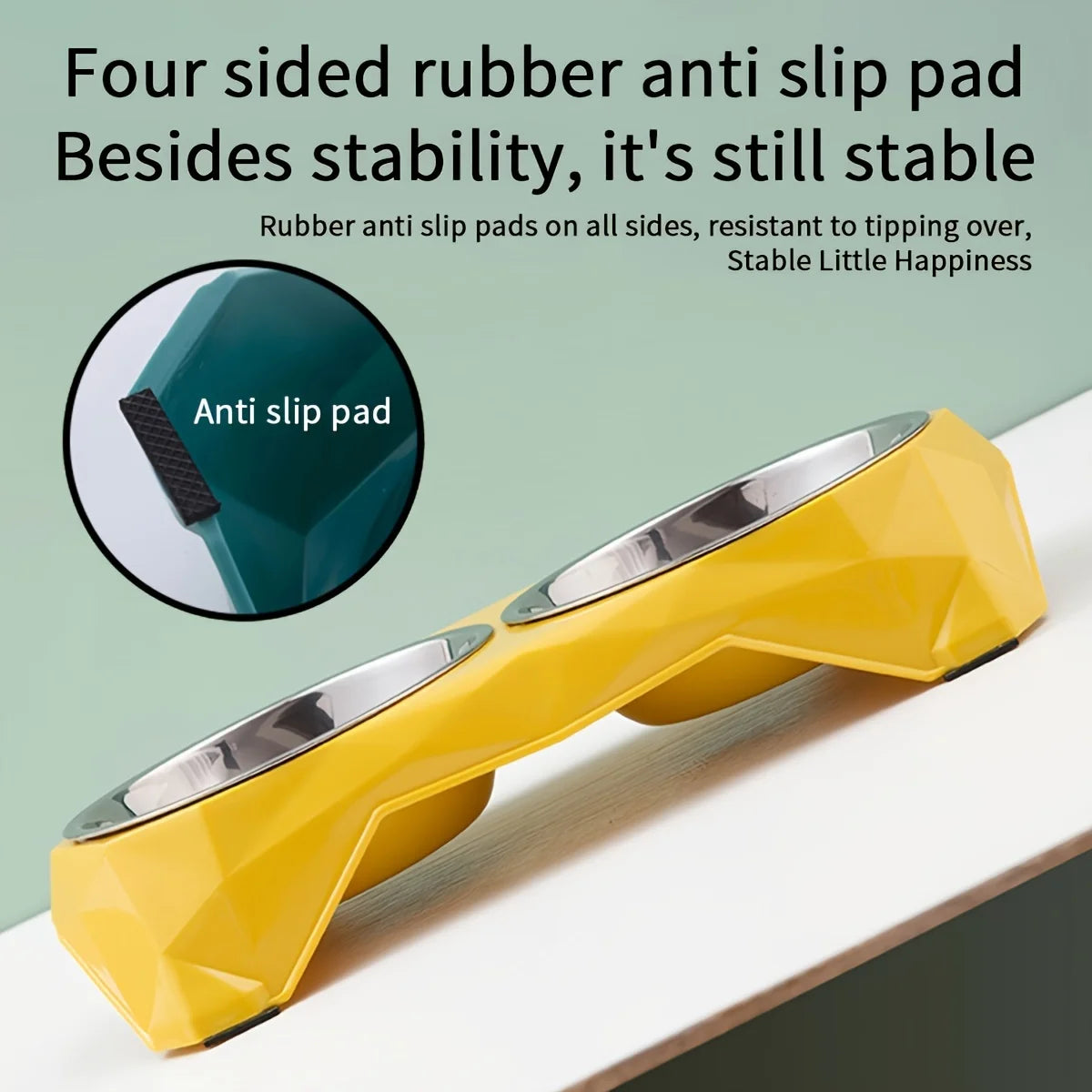 Plastic Dog Food Bowl