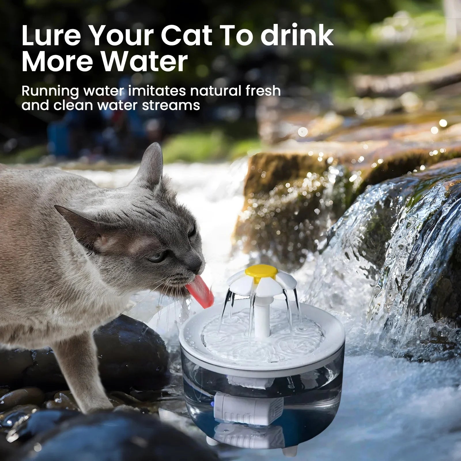 Automatic Cat Water Fountain