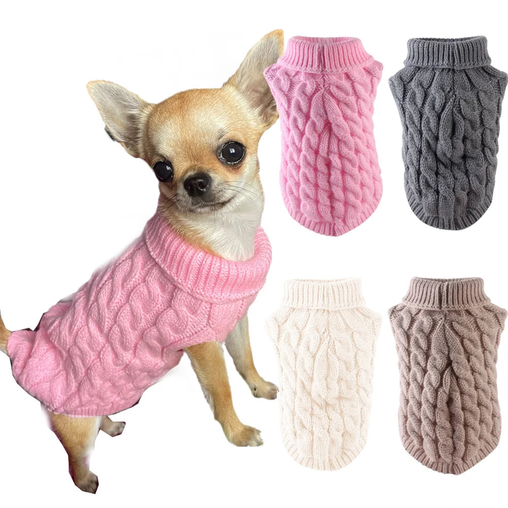 Classic Knit Dog Sweater