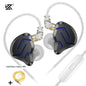 KZ ZSN Pro 2 Hybrid Drive 1BA 1DD in Ear Earphones HIFI Bass Headset Monitor Earbuds Sport Game Headphone EDXPROX ZS10PRO