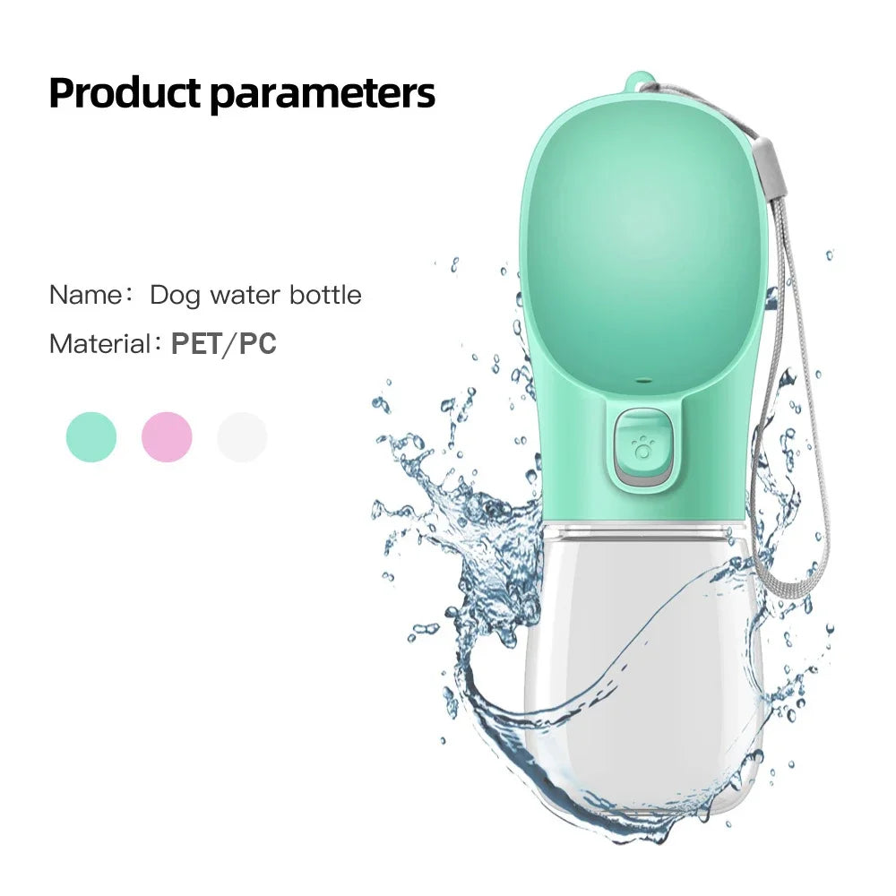 Dog Water BottleS For Pet Dogs Cats Water Feeder Bowls Outdoor Travel Leakproof Puppy Drinking Container Pug Chihuahua Labrador