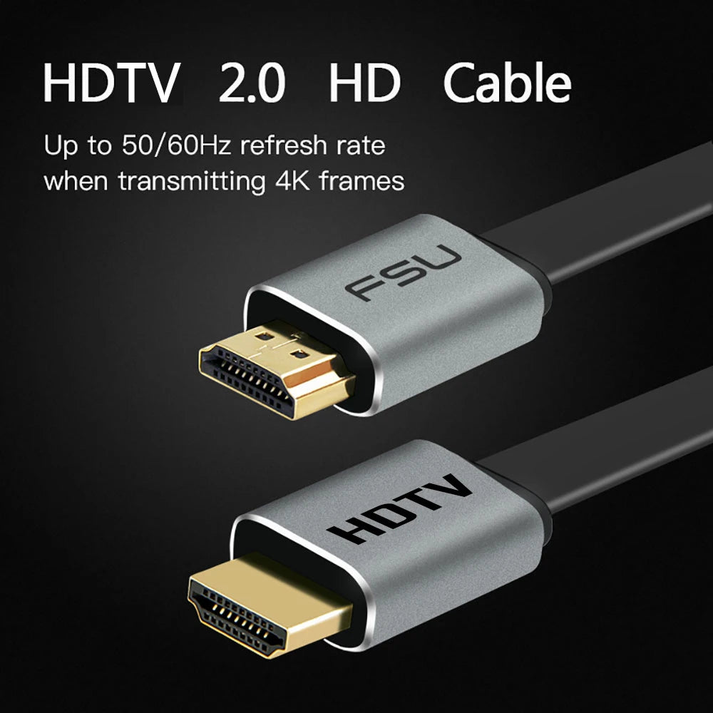 FSU HDMI-compatible Cable 4K*2K High Speed 2.0 Cable HDMI