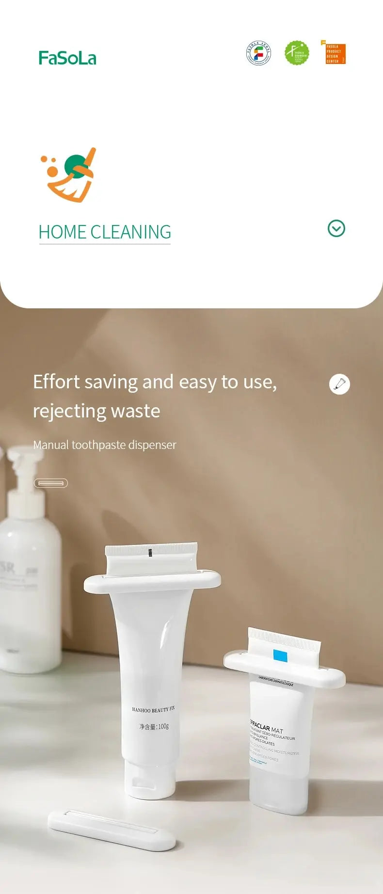 Toothpaste Squeezer, Toothpaste Clip, Facial Cleanser Hand Cream Squeezer, Household Manual Toothpaste Rolling Squeezer