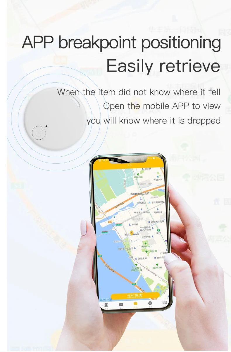 Smart Key Finder & Anti-Lost Locator for Keys, Wallet, Pets & Luggage