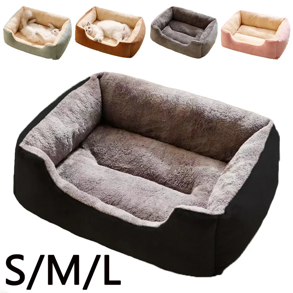 Soft Plush Cat Bed Warm Breathable Sleeping Mat for Indoor Cats